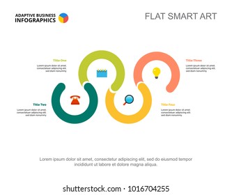 Four Points Marketing Slide Template