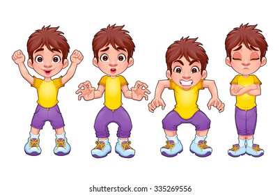 70,126 Character poses children Images, Stock Photos & Vectors ...