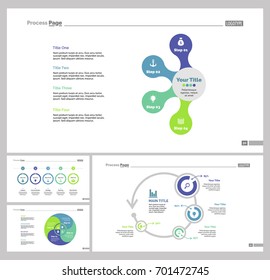 Four Production Slide Templates Set