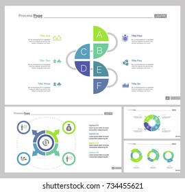 Four Production Slide Templates Set