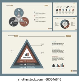 Four Research Slide Templates Set