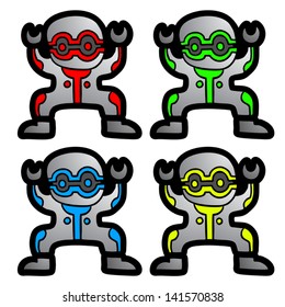 Four robot