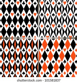 Four seamless patterns