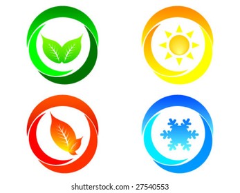 four seasons background