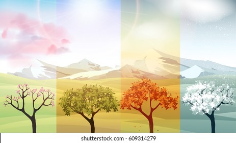 186,515 4 seasons Images, Stock Photos & Vectors | Shutterstock