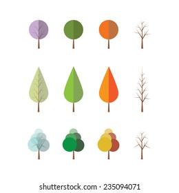 Four Seasons - Different Tree Designs