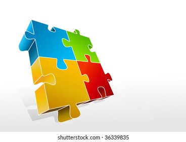 four seasons in puzzle