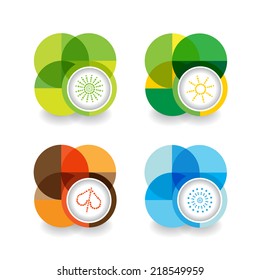 four seasons symbols