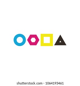 four shape logo