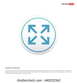 Four Side Arrow Icon
