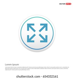 Four Side Arrow Icon