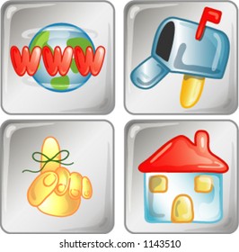 Four silver icon buttons (file 11 of 11)