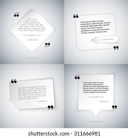 Four Simple Quote Templates