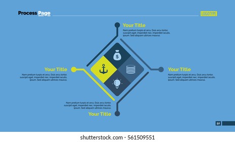 Four Square Elements Slide Template