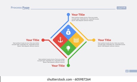 Four Square Elements Slide Template