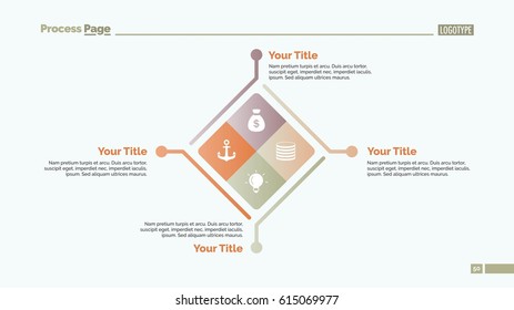 Four Square Elements Slide Template