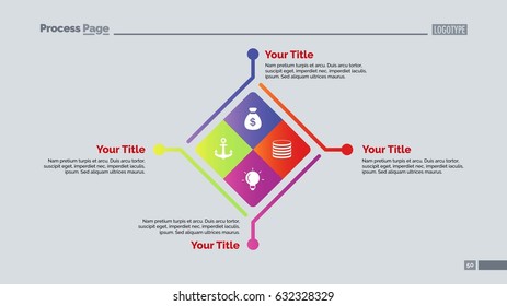 Four Square Elements Slide Template