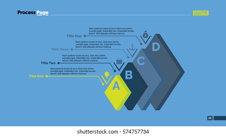 Four Squares Slide Template