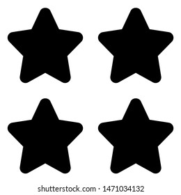 four star rating for excellent performance in a specific role