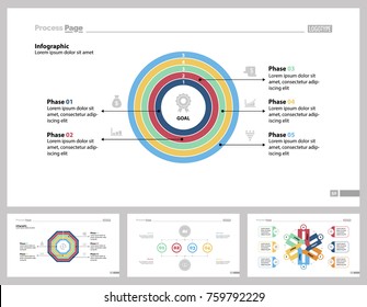Four Startup Slide Templates Set