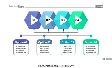 Four Steps Strategy Slide Template
