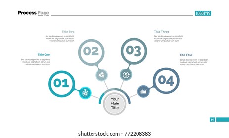 Four Steps Strategy Slide Template