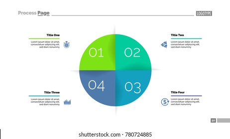 Four Steps Strategy Slide Template