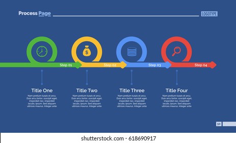 Infographics Circular Vector Banner 3 Steps Stock Vector (Royalty Free ...