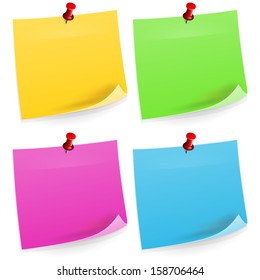 Four Sticky Notes