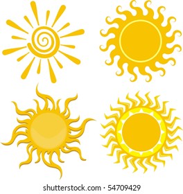 Four of the sun past one