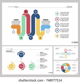 Four Teamwork Slide Templates Set