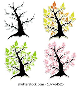 Four of the tree. Seasons.