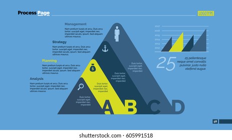 Four Triangles Slide Template