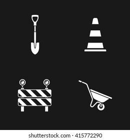 four under construction icons
