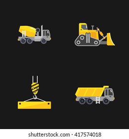 four under construction icons