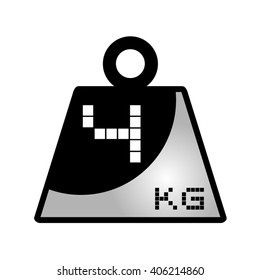 four weight symbol