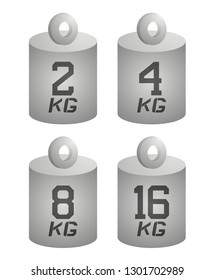 four weight symbols
