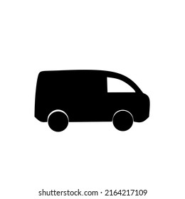 four wheel car vector icon on white background 