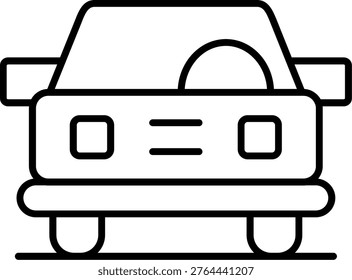 Four Wheel Drive Icon Vector Element