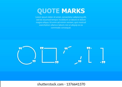 Four white areas for text on a blue background. White text.