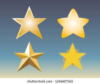four yellow stars