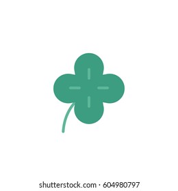 four-leaf clover icon. vector illustration