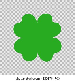 Four-leaf clover, Leaf clover sign icon