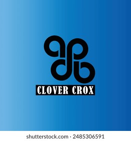 The four-leaf clover logo convey luck and prosperity, perfect for branding businesses in hospitality, wellness, and eco-friendly products. Ideal for conveying positivity, health, and natural goodness.