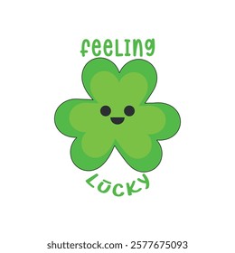 four-leaf clover lucky charm logo for fortune and good luck branding