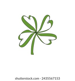 a Four-Leaf Clover: A Symbol of Luck and Hope"
