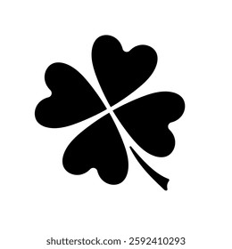  four-leaf clover – vector icon