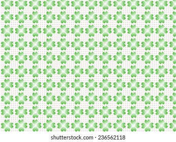Four-Leaf Clovers Pattern