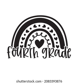 fourth grade logo inspirational quotes typography lettering design