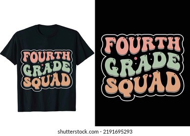 fourth grade squad t-shirt design